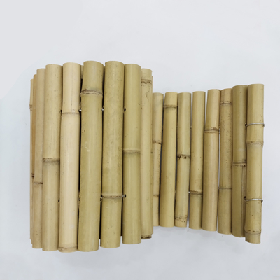 Bamboo Short Fence Outdoor Landscape Edging Flexible Decorative Border