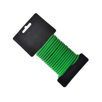 Flexible Green Coated Twist Tie To Support Plant Tie Up Bags For Home Office