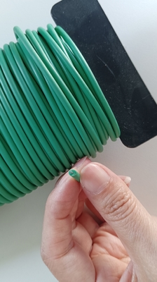 Multi-Function Green Coated Twist Tie to Support Plant Tie Up Bags for Home Office
