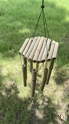 Bamboo Wind Chimes With Amazing Deep Tone For Garden Patio Home Or Outdoor Decor