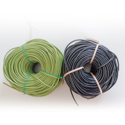 Flexible Green Hollow Line To Support Plant Tie Up Bags For Home Office