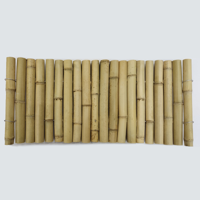 Bamboo Edging Fence For Outdoor Landscape Edging Garden Decoration