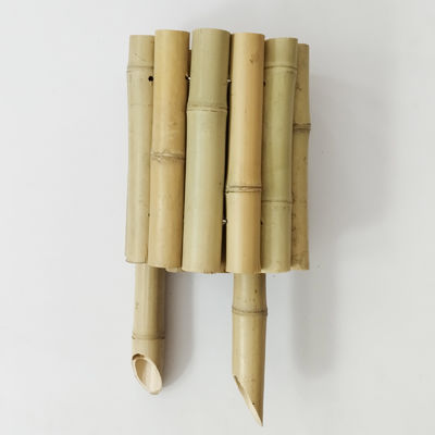 Natural Bamboo Edging, Bamboo Garden Border Edging, Outdoor Landscape Edging for Decorative Garden