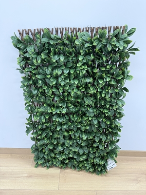 Weatherproof Greenery Privacy Fence No Rotting Flame Retardant for Added Safety