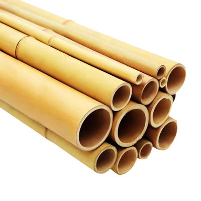 595cm Long Moso Bamboo Pole Eco-friendly Straight and Sturdy Bamboo Raw Material for Garden Construction