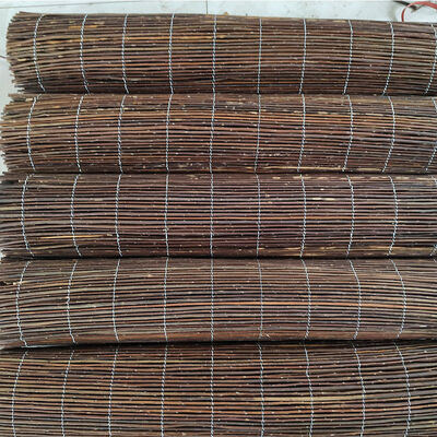 Natural Willow Fencing, Willow Screen Curtain Eco-Friendly for Garden,Balcony,Outdoor,Backyard Patio Decors Fence Rolls-1*3m