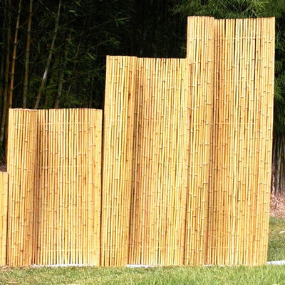 Waterproof and Durable Natural Bamboo Fence Roll for Garden and Landscaping
