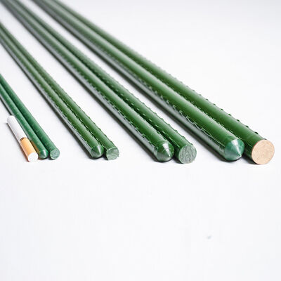 Plastic Coated Metal Stakes Green Garden Stakes for Plant Support Plant Climbing Landscape Fencing