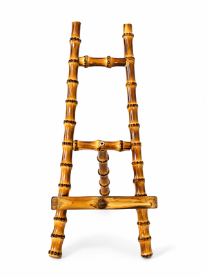 Natural Bamboo Desktop Stand with 3-in-1 Function for Hands-Free Viewing of Phone Tablet and Book