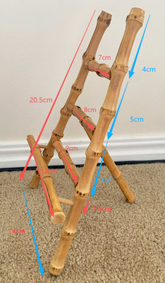 Portable & Space-Saving Bamboo Stand with 3-in-1 Universal Compatibility and Adjustable Viewing Angles for Phone and Tablet