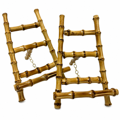 Portable & Space-Saving Bamboo Stand with 3-in-1 Universal Compatibility and Adjustable Viewing Angles for Phone and Tablet