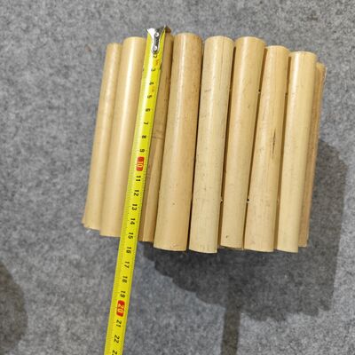 Natural Bamboo Edging, Bamboo Garden Border Edging, Outdoor Landscape Edging for Decorative Garden