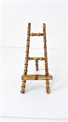 Factory Wholesale Handmade Natural Bamboo Phone & Tablet Stand Holder Desktop Bamboo Craft Accessory for Home Office Decoration