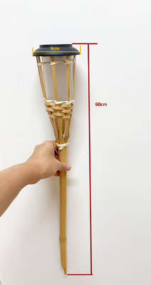Handcrafted Bamboo Torch for Garden & Camping For Outdoor